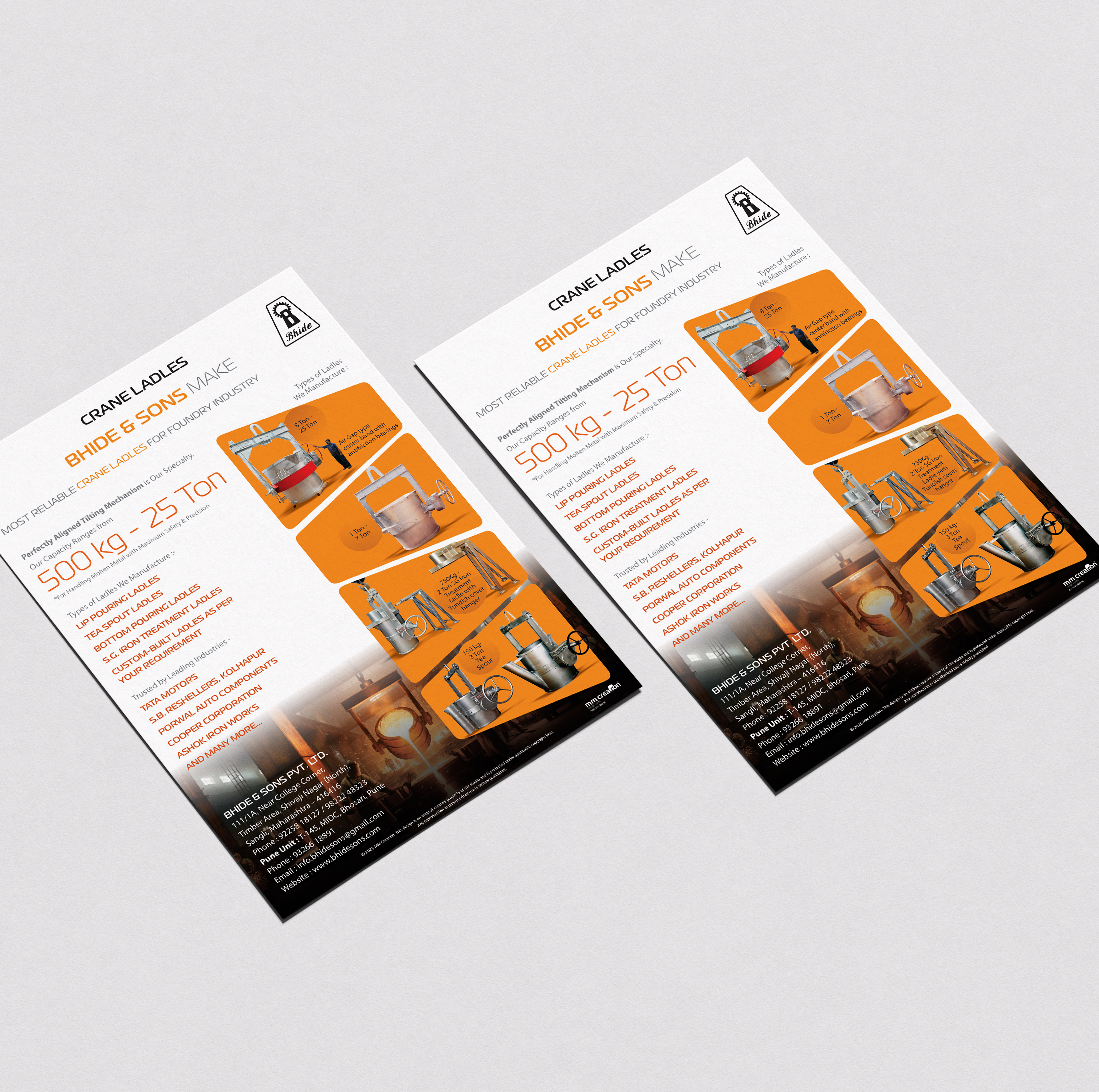 Bhide & Sons - Product Flyer